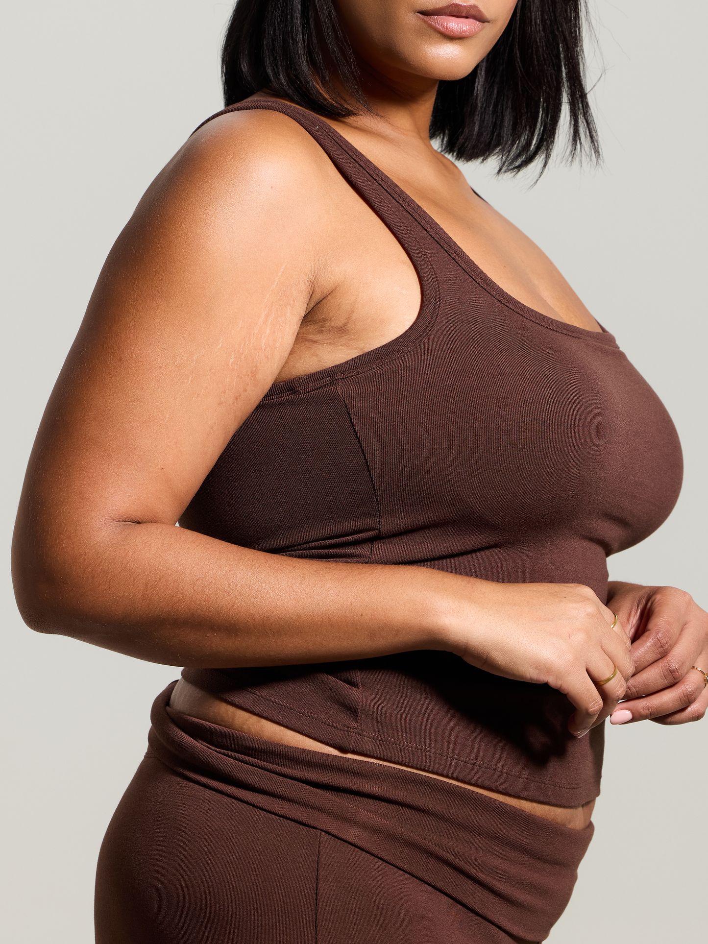 Scoop Neck Tank Full Length