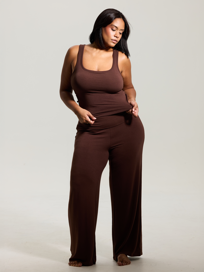 Scoop Neck Tank Full Length