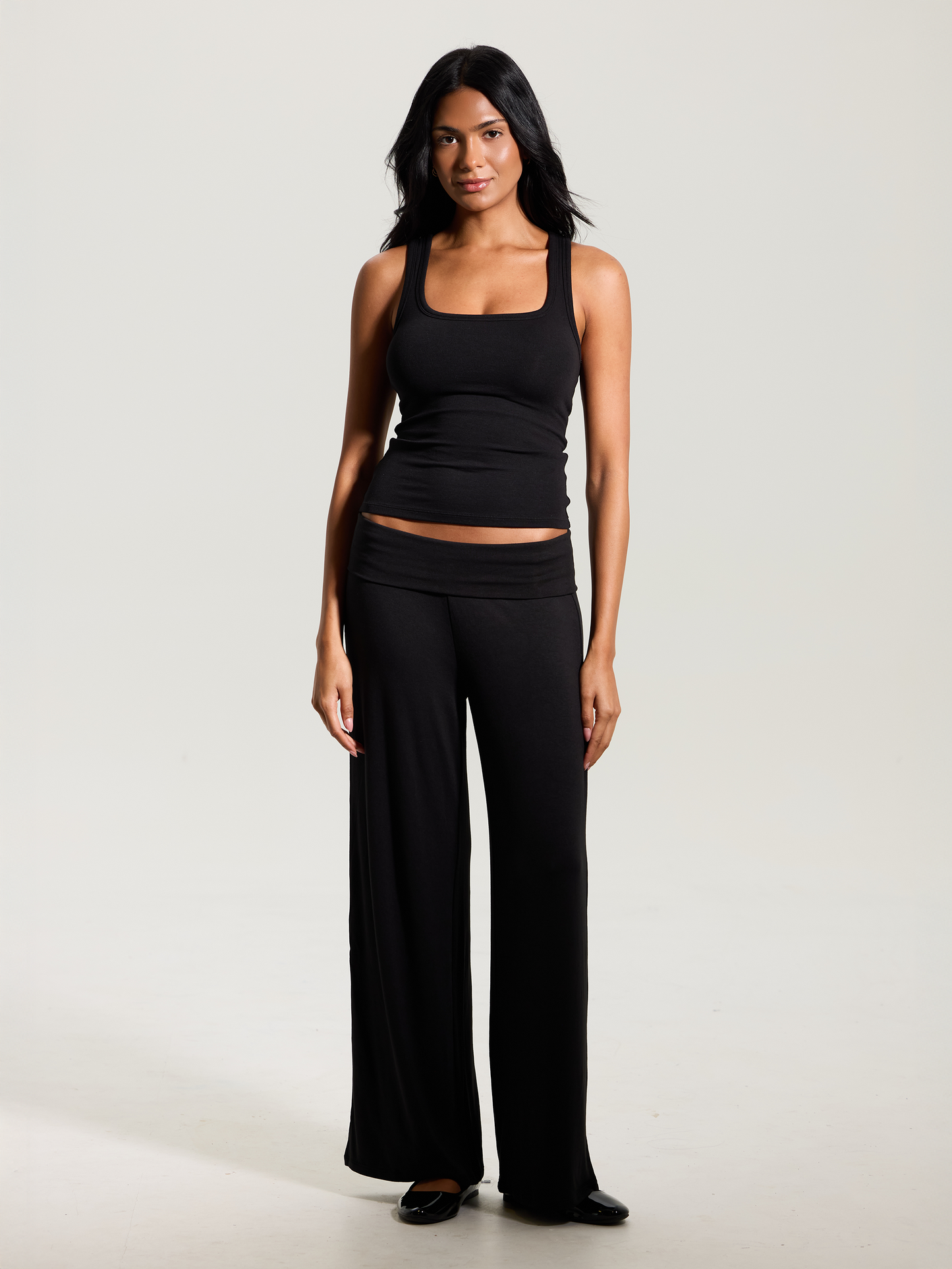 Scoop Neck Tank Full Length