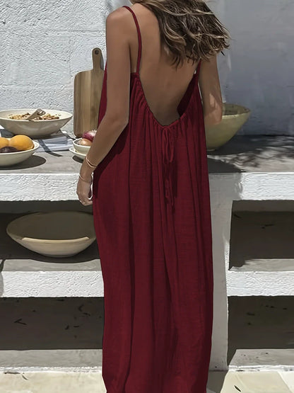 MIRELLA's Backless Cami Dress