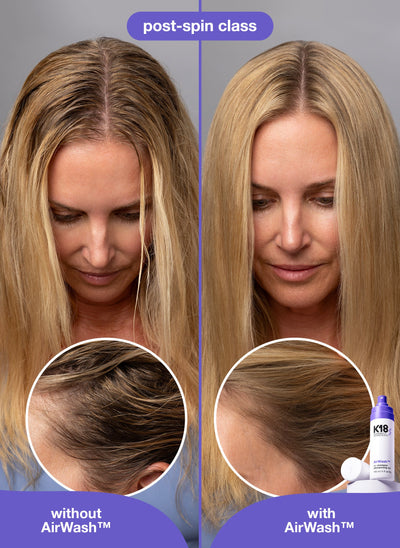 AirWash™ dry shampoo