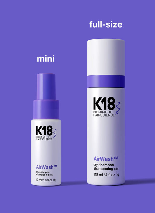 AirWash™ dry shampoo