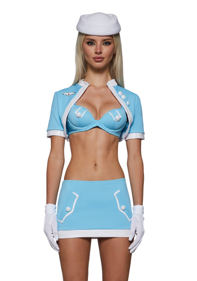 Sexy Flight Attendant Halloween Costume