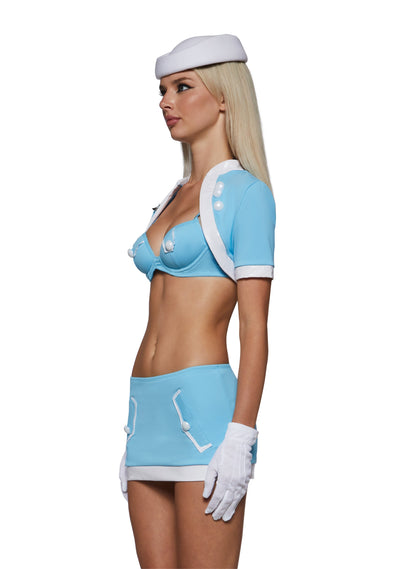 Sexy Flight Attendant Halloween Costume